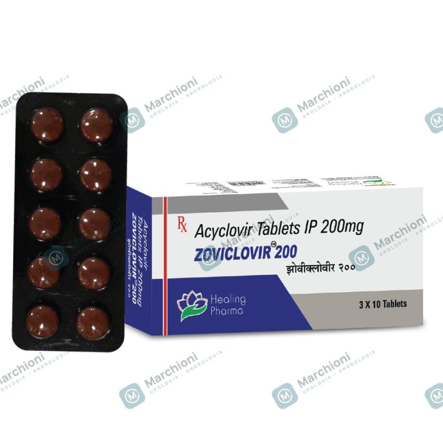 Aciclovir compresse confezione